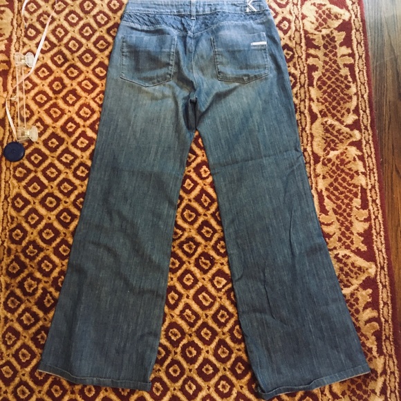 Wide leg indigo blue denim - Picture 7 of 7